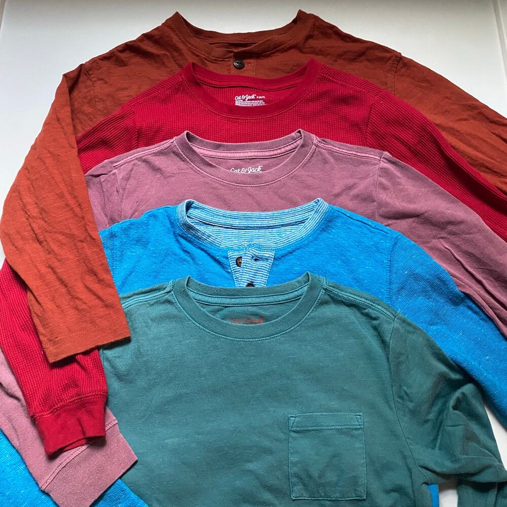 Long Sleeve Shirt Bundle Cat & Jack & Old Navy